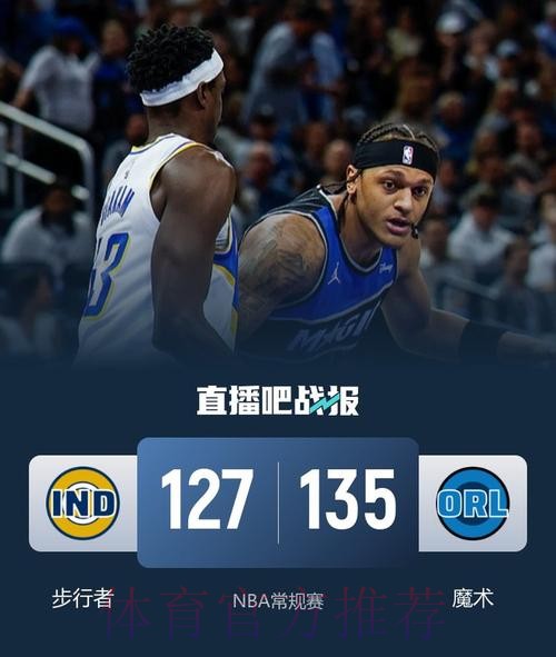 班凯罗28+12西亚卡姆空砍34分，魔术击败步行者送其12连败